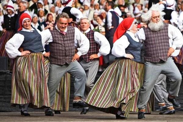 Народный танец Латвии