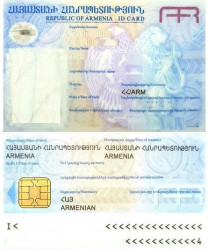 Идентификационная карта Армении