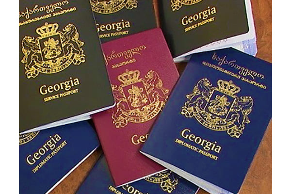 Дипломатический и служебный паспорт Грузии