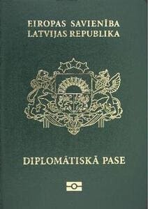 Дипломатический паспорт Латвии