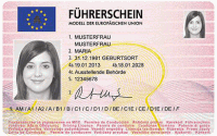 Водительское удостоверение Австрии